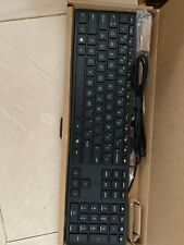 HP Smart Buy Wired 320K Slim Keyboard Black 108 Keys USB-A HSA-C001K L96909-001 picture