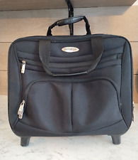 Samsonite Classic 2 Wheeled Mobile Office Black Rolling Bag Laptop Case 935550 picture