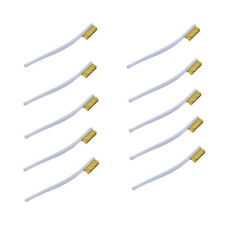 10 Pack 7inches Copper Wire Brush Cleaning Tool Toothbrush Metal Cleaner Remover picture
