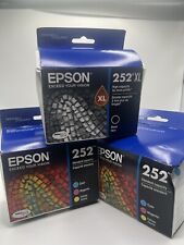 Epson T252XL120 High Capacity Black Ink Cartridge + 2 Epson 252 Black Tricolor picture
