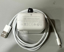 Original Apple 12W Wall Charger And 1M Lightning to USB Cable iPad's & iPhone picture