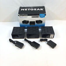 Netgear MK63S-100NAS Black Whole Home Nighthawk Mesh WiFi 6 Router System Used picture