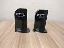 (LOT OF 2) PLUGABLE USB-C 4K DISPLAY Docking Station (UD-ULTC4K) *NO ADAPTER* picture