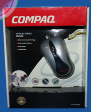 New Sealed VTG Genuine COMPAQ CPQ200ID PS/2 Wired Optical Scroll Computer Mouse picture
