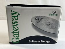 Original Vintage Gateway Computer Software Storage Binder CD Holder No Discs picture