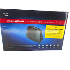 Cisco Linksys WES610N 4 Port Dual Band N Entertainment Bridge - OPEN Box picture