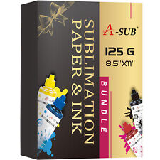 A-SUB Sublimation Starter Kit - A-SUB Sublimation Paper and Sublimation Ink picture