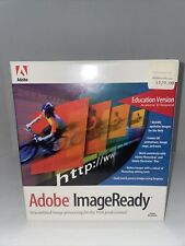 Adobe ImageReady Software Vintage 1.0 Education Version SEALED Macintosh ￼$129 picture