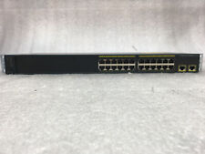 Cisco Catalyst WS-C2960-24TT-L, 24 Port 2 Gigabit RJ45 Network Switch V03 picture