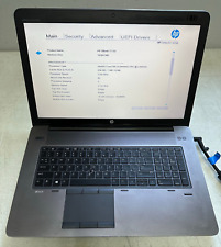 HP ZBook 17 G3 17.3 (i5-6440HQ @2.60, 16GB RAM, Boot To Bio) NO HD/CADDY/ADAPTER picture