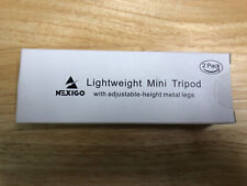 NexiGo Lightweight Mini Tripod for Camera/Phone/Webcam, 2-pack New In Box picture