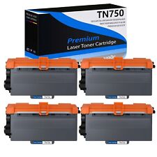 4PK TN750 TN720 Black Toner Cartridge For Brother MFC-8710DW HL-5450DW Printer picture