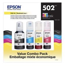 Epson T502 EcoTank Ink Bottles BK/C/Y/M, Club Pack picture
