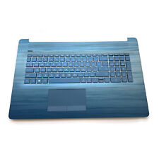 New Palmrest Backlit Keyboard Touchpad For HP 17-BY 17T-BY 17-CA M12337-001 Blue picture