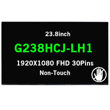 23.8in G238HCJ-LH1 LCD Screen Display 1920X1080 FHD 30Pins Non-Touch 72% NTSC picture