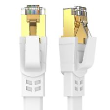 Cat8 Ethernet Cable 150FT High Speed Flat Outdoor&Indoor LAN Network Cable 40Gb picture