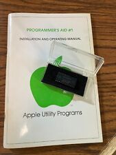 APPLE II  Programmers'aid #1   Book and original 341-0016 ROM picture