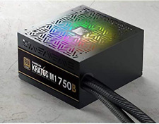 RGB Gaming PC Power Supply 750W 80 plus Bronze Certified 750 Watt PSU for Comput picture