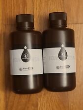 2 Pack Couquany 500ml ECO UV Resin For LCD/SLA 3D Printer Low Odor Safety Black picture