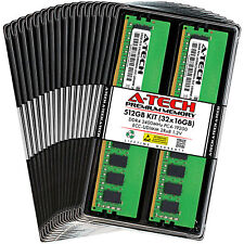 A-Tech 512GB 32x 16GB 2Rx8 PC4-19200E DDR4 2400 MHz ECC UDIMM Server Memory RAM picture