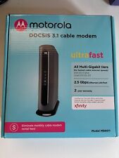 Motorola MB8611 Black Ultra Fast DOCSIS 3.1 MultiGigabit Cable Modem in box picture