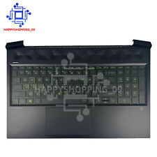 New HP Pavilion Gaming 16-A 16T-A PALMREST Keyboard Green Backlit M02039-001 US picture