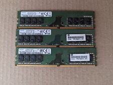 LOT OF 3 SAMSUNG 24GB(3X8GB) PC4-2400T MEMORY M378A1K43CB2-CRC M7-4(11) picture