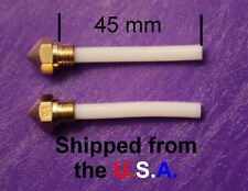 0.4mm Nozzle & 45mm PTFE Tube QIDI TECH X-Plus/X-Max 3D Printer: 2 pcs - US SHIP picture