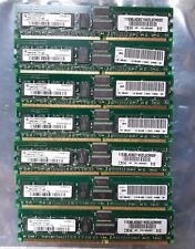 Lot of 7 Genuine IBM 512MB DDR 333 CL2.5 ECC REG PC2700R-25330 SDRAM picture