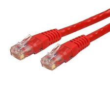 StarTech.com 100ft CAT6 Ethernet Cable - Red Molded Gigabit - 100W PoE UTP picture