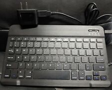 Wireless Bluetooth Slim Tablet keyboard With Charger *TESTED* Works picture