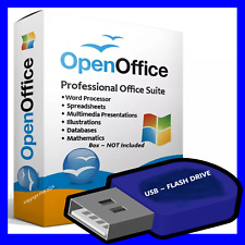 Open Office Software Suite ~ Windows Word Processing ~ Home Student Business USB picture