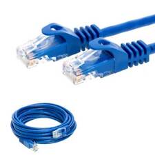 10 pcs 10ft Cat6 Patch Cord Cable Ethernet Internet Network LAN RJ45 UTP Blue picture