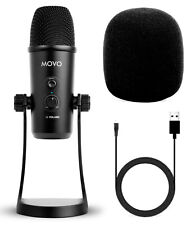 Movo UM700 Desktop USB Microphone for Computer with Stand & Four Pickup Patterns picture