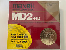 Maxell Mini-Floppy Disk MD2.HD Double Sided/High Density 96 TPI (11 Pcs) picture