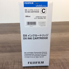 Fujifilm 16393021 Cyan DX Ink Cartridge 200ml DX100 Genuine - 08/2021 / NEW J picture