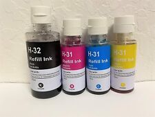 4 Pack Compatible for HP 32XL + HP 31 Ink Bottles for Smart Tank Plus 551 651 picture