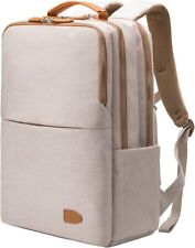 NOBLEMAN Backpack for women and man,Waterproof travel work Beige Plus  picture