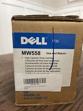 Genuine Dell MW558 1720 Black Toner Cartridge - 6000 Page Yield New Sealed. picture