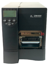 Zebra ZM400 FedEx Direct Thermal Label Printer Peel Rewind USB  Serial Parallel picture