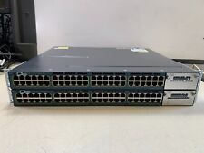 LOT OF 2:  CISCO CATALYST 3560X GBE SWITCH WS-C3560X-48P-S - UNTESTED - AS IS picture