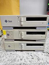 3x Lot Sun Microsystems Model 411 External SCSI Tape Drive Drive 595-1711-01 picture