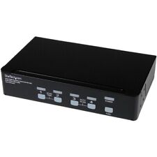 StarTech 4 Port High Resolution USB DVI Dual Link KVM Switch with Audio picture