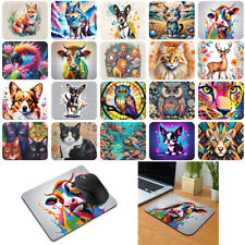 Art AI Design Rectangle Mouse Pad Non-Slip Rubber for Home Office Gaming Desk picture