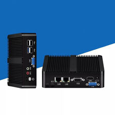 J1900 4-Core Fanless Embedded Micro Computer Industrial Mini PC 8G RAM+128G SSD picture