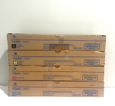 Konica TN-514K TN-514Y TN-514M TN-514C Toner Cartridges Set KYMC For bizhub C458 picture