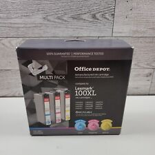 Office Depot 100XL Tri-color Multi Pack Remanufactured Ink Cartridges  picture