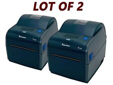LOT OF 2 Intermec PC43d Direct Thermal Barcode Label Printer USB LAN No Adapter picture