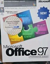 NIOB Microsoft Office 97 Professional Edition Big Box  /Employee Sample picture