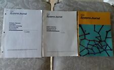 IBM Systems Journal - V. 27 No. 1 1988 Network Mgmt & 2 Reprints 1989 & 1993 IT picture
